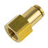 WA01-5852 by WORLD AMERICAN - BRASS PLC FEMALE CONNECTOR 3/8