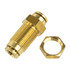 WA01-5873 by WORLD AMERICAN - Bulkhead Union Fitting - Brass, 3/8 in. Tube Diameter, Push-In