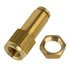 WA01-5879 by WORLD AMERICAN - Bulkhead Union Fitting - Brass, 1/4" Tube Dia. - 1/4" Pipe Thread