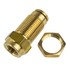 WA01-5880 by WORLD AMERICAN - Bulkhead Fittings - Brass, 3/8" Tube Dia-1/2" PipeThread, Union, Push-In