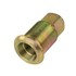 WA07-5024 by WORLD AMERICAN - Wheel Lug Nut - Right Hand, 1 1/8”-16 3 Outer, 3/4”-16 Inner, 3/4”-16 Length