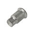 WA07-5025 by WORLD AMERICAN - Wheel Lug Nut - Left Hand, 1 1/8”-16 3 Outer, 3/4”-16 Inner, 3/4”-16 Length