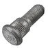 WA07-6033 by WORLD AMERICAN - Wheel Stud - Left Hand, 2 3/8" Length Under Head, Headed Disc, Serrated Body