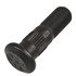 WA07-6157 by WORLD AMERICAN - Wheel Stud - Left Hand, 2 5/8" Length, Headed Disc, Serrated Body, with Raised Shoulder