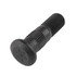 WA07-6219 by WORLD AMERICAN - Wheel Stud - Right Hand, 2 3/4" Length, Headed Disc, Serrated Body, with Raised Shoulder