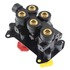 WA800257 by WORLD AMERICAN - Air Brake Control Valve - 5 Ports, 0.375 PLC, 0.28 Mounting Hole, 3 in. Height, MV3