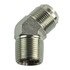 WAF-MM-J16N1645 by WORLD AMERICAN - Hydraulic Coupling / Adapter - 16 JIC Male, 1" NPT Male, 45 Degree