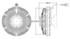 HELLA 376791611 Engine Cooling Fan Clutch CLUTCH - VISCO