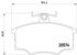 355006021 by HELLA - Disc Brake Pad Set