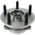 401.67000E by CENTRIC - C-Tek Standard Hub and Bearing Assembly; With ABS Tone Ring / Encoder