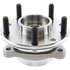 401.66000E by CENTRIC - C-Tek Standard Hub and Bearing Assembly; With ABS Tone Ring / Encoder