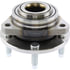 Centric 400.62008E Wheel Bearing and Hub Assembly C-Tek Standard Hub and Bearing Assembly without ABS
