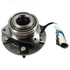 Centric 402.62013E Wheel Bearing and Hub Assembly C-Tek Standard Hub and Bearing Assembly; With Integral ABS