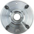 Centric 400.48000E Wheel Bearing and Hub Assembly C-Tek Standard Hub and Bearing Assembly without ABS