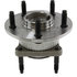 401.58000E by CENTRIC - C-Tek Standard Hub and Bearing Assembly; With ABS Tone Ring / Encoder