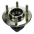 402.62009E by CENTRIC - C-Tek Standard Hub and Bearing Assembly; With Integral ABS