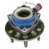 Centric 402.62009E Wheel Bearing and Hub Assembly C-Tek Standard Hub and Bearing Assembly; With Integral ABS