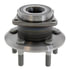 Centric 400.44007E Wheel Bearing and Hub Assembly C-Tek Standard Hub and Bearing Assembly without ABS