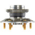 401.66001E by CENTRIC - C-Tek Standard Hub and Bearing Assembly; With ABS Tone Ring / Encoder