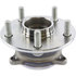 Centric 401.48001E Wheel Bearing and Hub Assembly C-Tek Standard Hub and Bearing Assembly; With ABS Tone Ring / Encoder