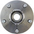 401.48001E by CENTRIC - C-Tek Standard Hub and Bearing Assembly; With ABS Tone Ring / Encoder