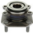 Centric 401.42000 Wheel Bearing and Hub Assembly Centric Premium Hub and Bearing Assembly; With ABS Tone Ring / Encoder