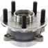 401.44002E by CENTRIC - C-Tek Standard Hub and Bearing Assembly; With ABS Tone Ring / Encoder