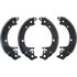 Centric 111.05550 Drum Brake Shoe Centric Premium Brake Shoes