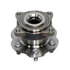 Centric 400.42000 Wheel Bearing and Hub Assembly Centric Premium Hub and Bearing Assembly without ABS