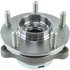 401.42006E by CENTRIC - C-Tek Standard Hub and Bearing Assembly; With ABS Tone Ring / Encoder