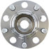 401.63001E by CENTRIC - C-Tek Standard Hub and Bearing Assembly; With ABS Tone Ring / Encoder