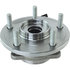 402.63006E by CENTRIC - C-Tek Standard Hub and Bearing Assembly; With Integral ABS