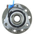 402.62023E by CENTRIC - C-Tek Standard Hub and Bearing Assembly; With Integral ABS