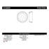 123.66017 by CENTRIC - Standard Brake Drum