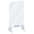 Fleet Engineers PPE-01630 Frontline Safety Shield Sneeze Guard 16" x 30" Countertop Barrier