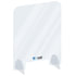 PPE-02430 by FLEET ENGINEERS - Frontline Safety Shield Sneeze Guard 24" x 30" Countertop Barrier