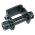 43565-137 by ANCRA - Trailer Winch Mount - Steel, Bottom Mount, C Track, 7mm Double Cap Sliding Web Winch