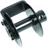 43573-13 by ANCRA - Trailer Winch Mount - Steel, Standard Storable, 4 in. Spool, Bottom Mount Web Winch