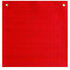 49893-12 by ANCRA - Safety Flag - 18 in. x 18 in., Red Mesh, with Grommets