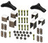 HK093236 by POWER10 PARTS - Tandem Axle Attaching Parts Kit for 1-3/4in W Double-Eye Springs (w/o U-Bolts)