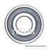 308S by TIMKEN - Conrad Deep Groove Single Row Radial Ball Bearing with 1-Shield