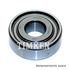 307S by TIMKEN - Conrad Deep Groove Single Row Radial Ball Bearing with 1-Shield