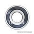 304DD by TIMKEN - Conrad Deep Groove Single Row Radial Ball Bearing with 2-Seals
