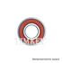 208LO by TIMKEN - Conrad Deep Groove Single Row Radial Ball Bearing with Snap Ring Groove