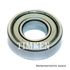 207SS by TIMKEN - Conrad Deep Groove Single Row Radial Ball Bearing with 2-Shields