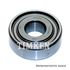 201S by TIMKEN - Conrad Deep Groove Single Row Radial Ball Bearing with 1-Shield