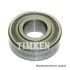 8604 by TIMKEN - Deep Groove Radial Ball Bearing with Wide Inner Ring - Non Loading Groove Type