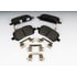 171-0893 by ACDELCO - Front Disc Brake Pad Kit with Brake Pads and Clips