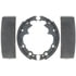 17538R by ACDELCO - Riveted Rear Drum Brake Shoe Set