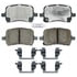 ACDelco 17D1028CH Disc Brake Pad Set Ceramic Front Disc Brake Pad Set